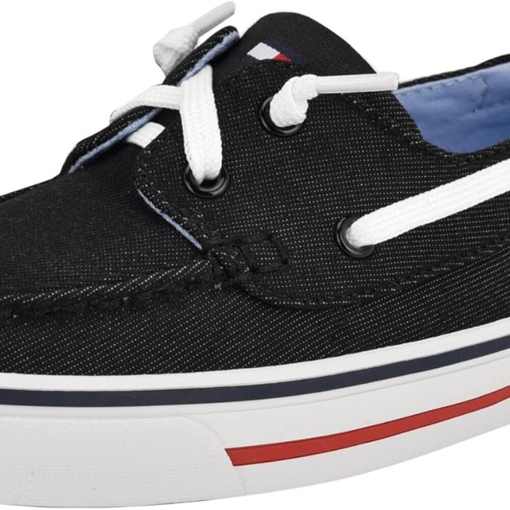 Women's Boat Shoe Polyester Leather Sole Nautical Casual Slip-On